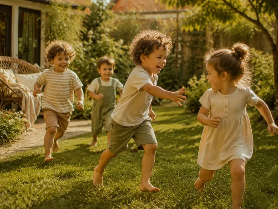 Buitenspelletjes voor kinderen