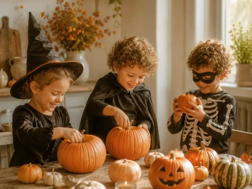 Halloween met kinderen — ideeën