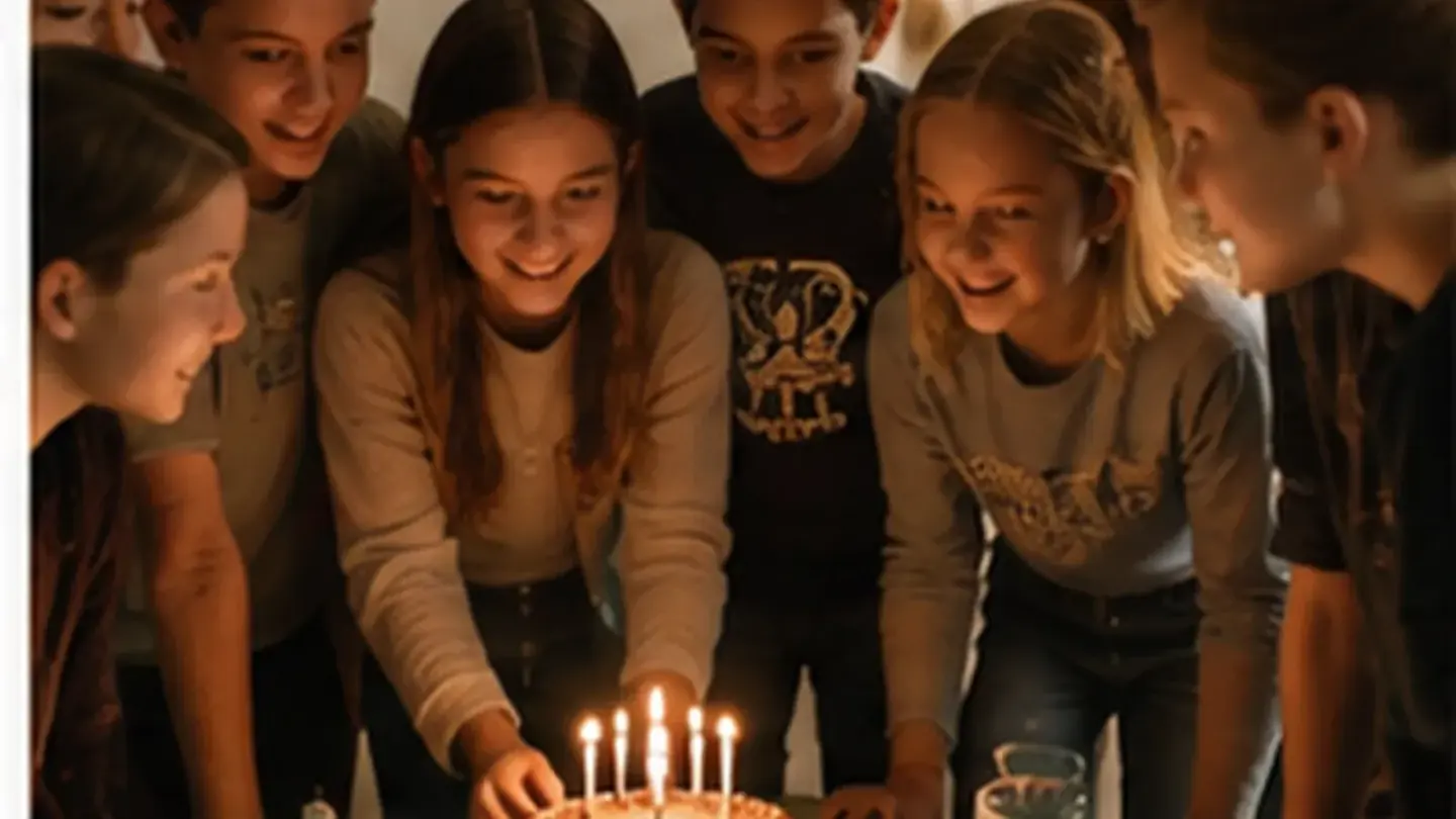 groepje elfjarigen doet samen een escape-opdracht aan een tafel met codes en sloten
