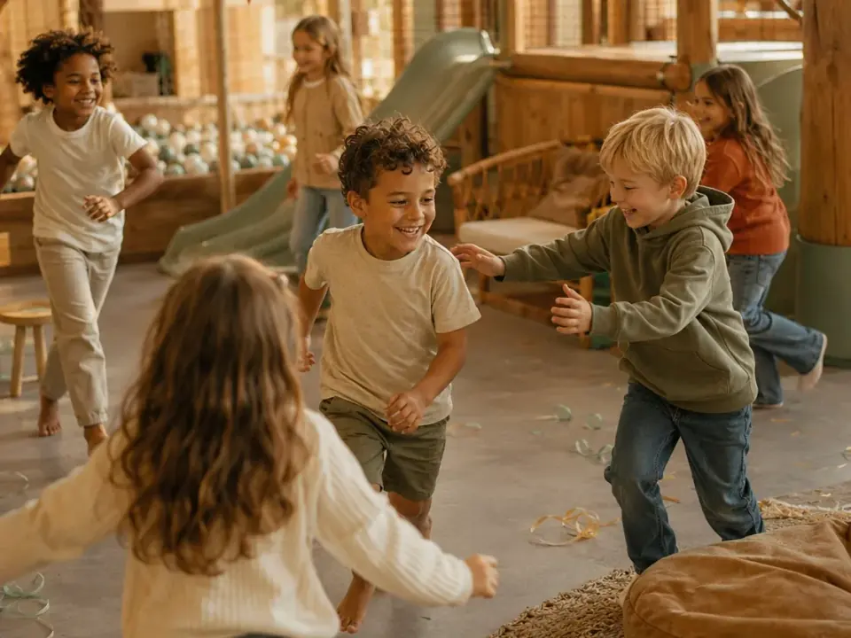 Kinderfeestje op locatie — opties