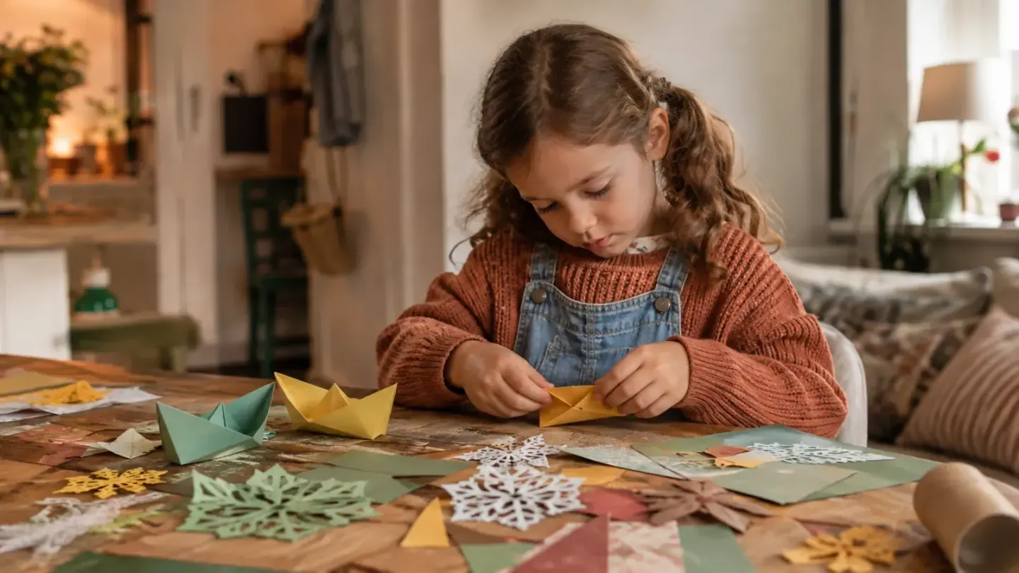 Knutselen met papier — papier