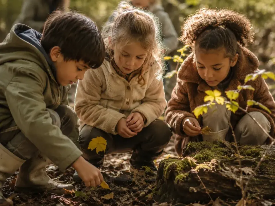 Natuuractiviteiten met kinderen