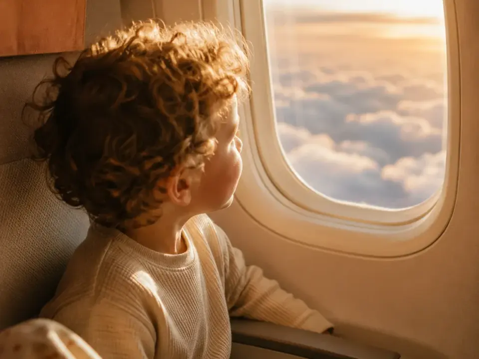 Vliegen met kinderen — tips